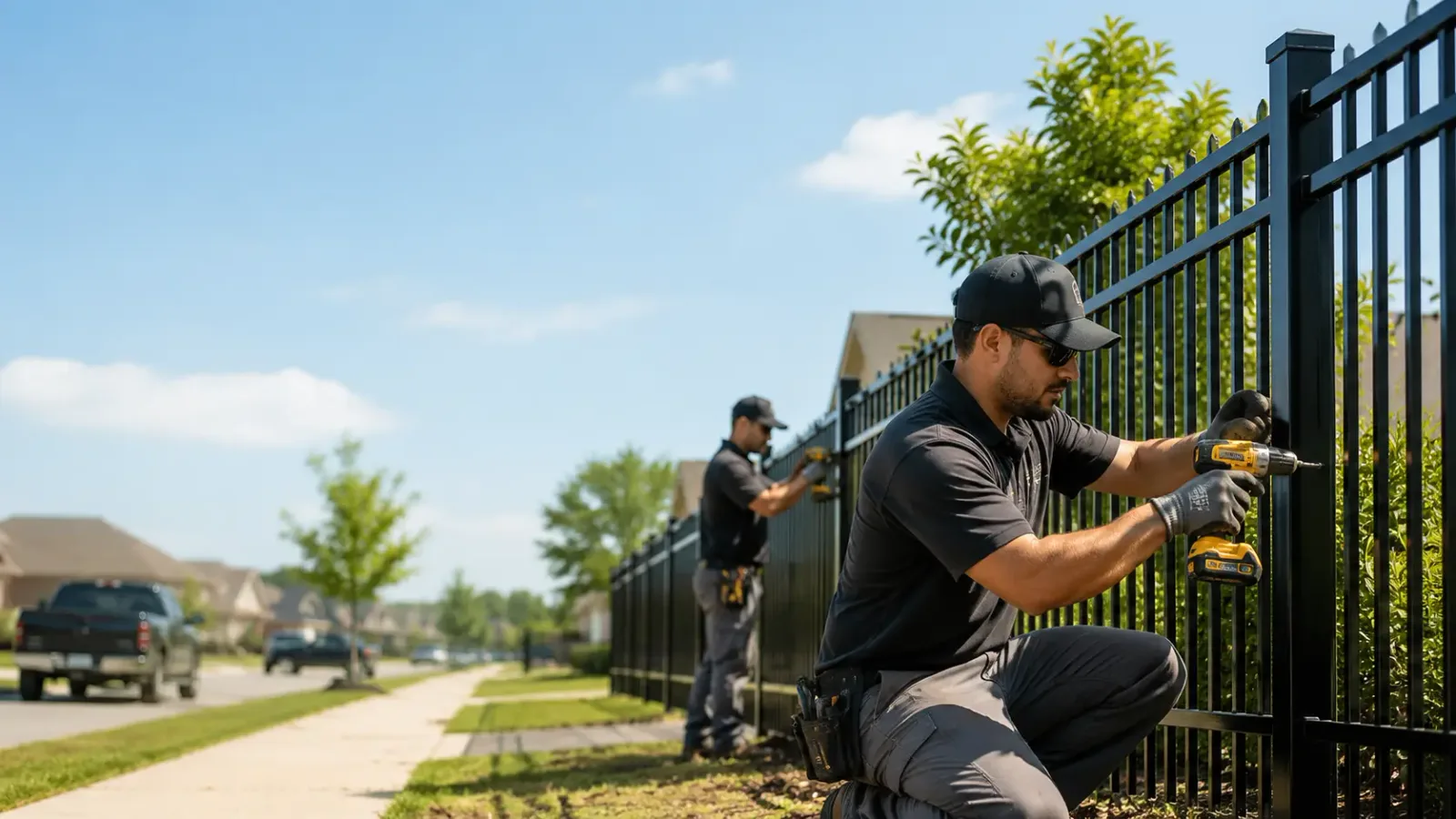 Metal Fence Installation in Plymouth, IA
